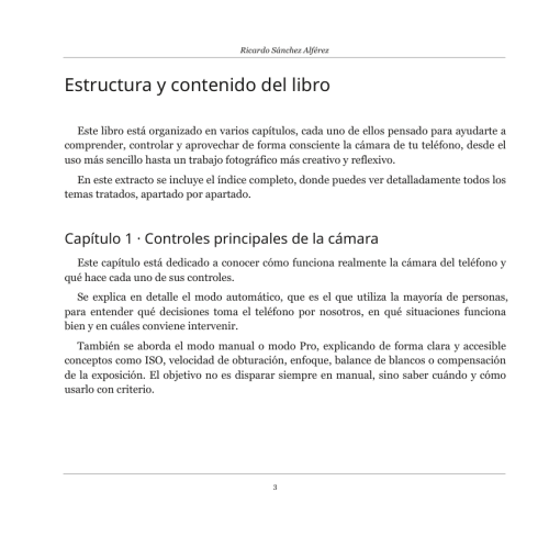 Guía completa para entender el funcionamiento de la cámara del teléfono móvil (versión en papel)