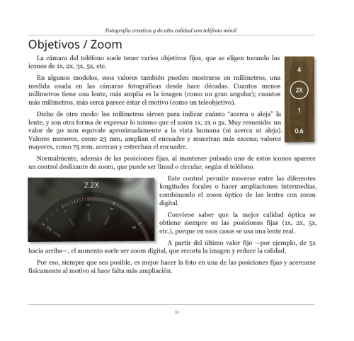 Guía completa para entender el funcionamiento de la cámara del teléfono móvil (versión en papel)