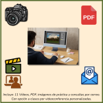 Curso esencial de edición fotográfica digital en vídeo.