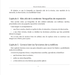 Guía completa para entender el funcionamiento de la cámara del teléfono móvil (versión en papel)